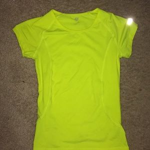 Bright Yellow Sports Shirt